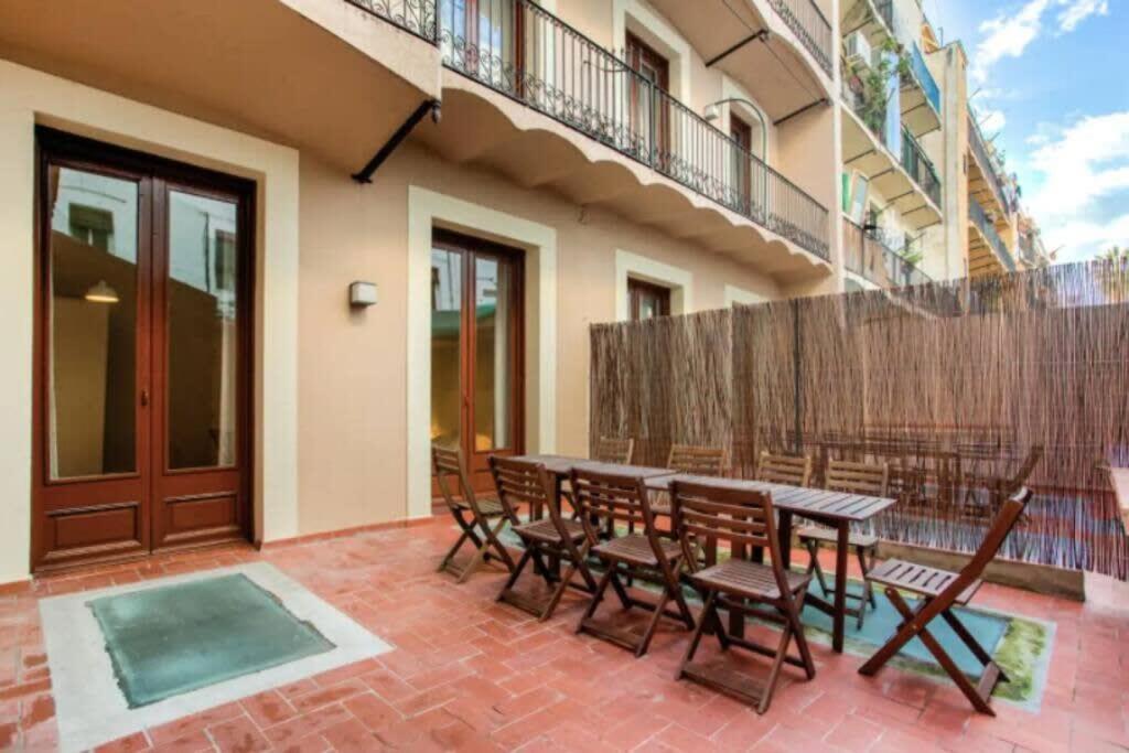 Bright And Modern 4bedroom With Terrace In Ramblas P1 Appartement Barcelone